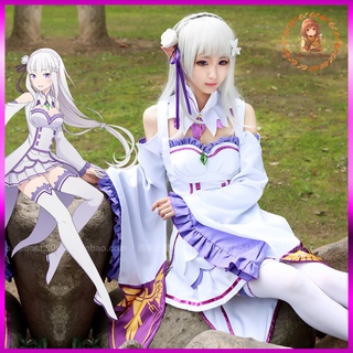 [Hàng Order] trang phục đồ cosplay Emilia Re:zero