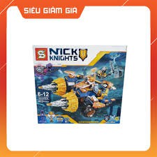 Lego Lắp Ráp Xếp Hình Nexo Knights Mô Hình Xe Sấm Sét Của Axor 423 Khối SY910 - Đồ Chơi Trẻ Em