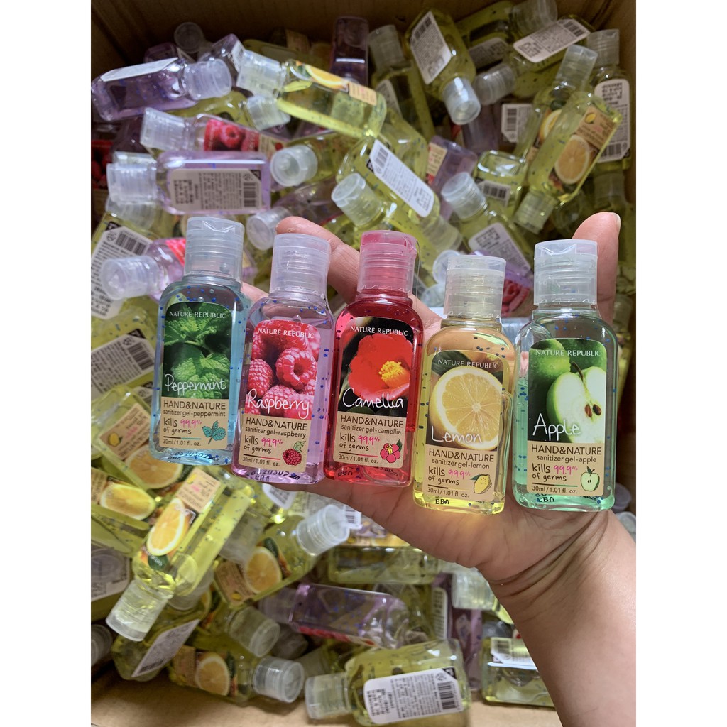 Gel rửa tay khô Nature Republic Hand & Nature 30ml | BigBuy360 - bigbuy360.vn