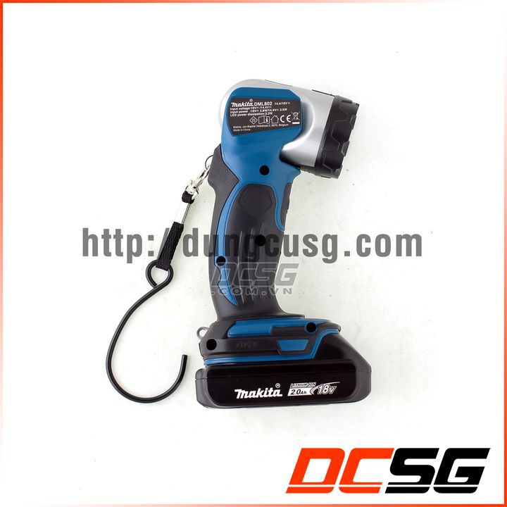 Đèn LED 4000Lx dùng pin 14.4/18V Makita DML802 (không pin sạc)