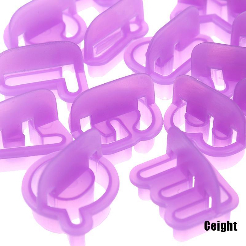 1 Set 40 Khuôn Làm Bánh Quy Hình Chữ Cái Và Số