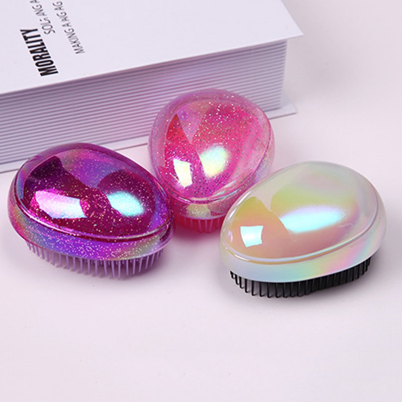 Bàn chải massage da đầu thiết kế đầu tròn mềm tiện dụng