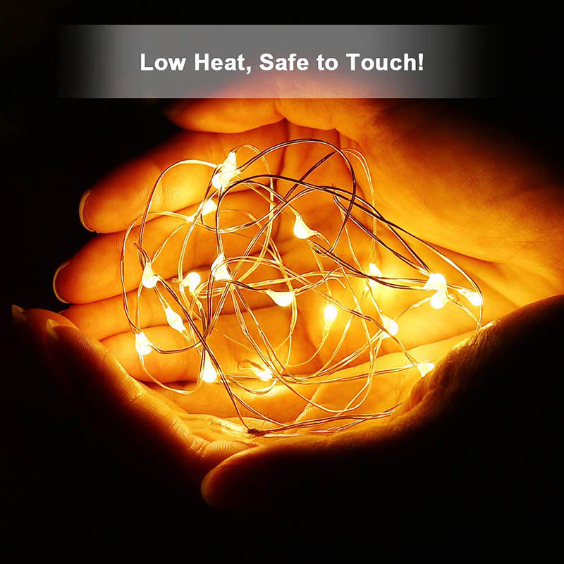 1M Mini LED Birthday Cake Light String Decoration/Flashing Fairy Bouquet Garland Lights/Wedding Christmas Gift Box Party Supplies/Button Battery