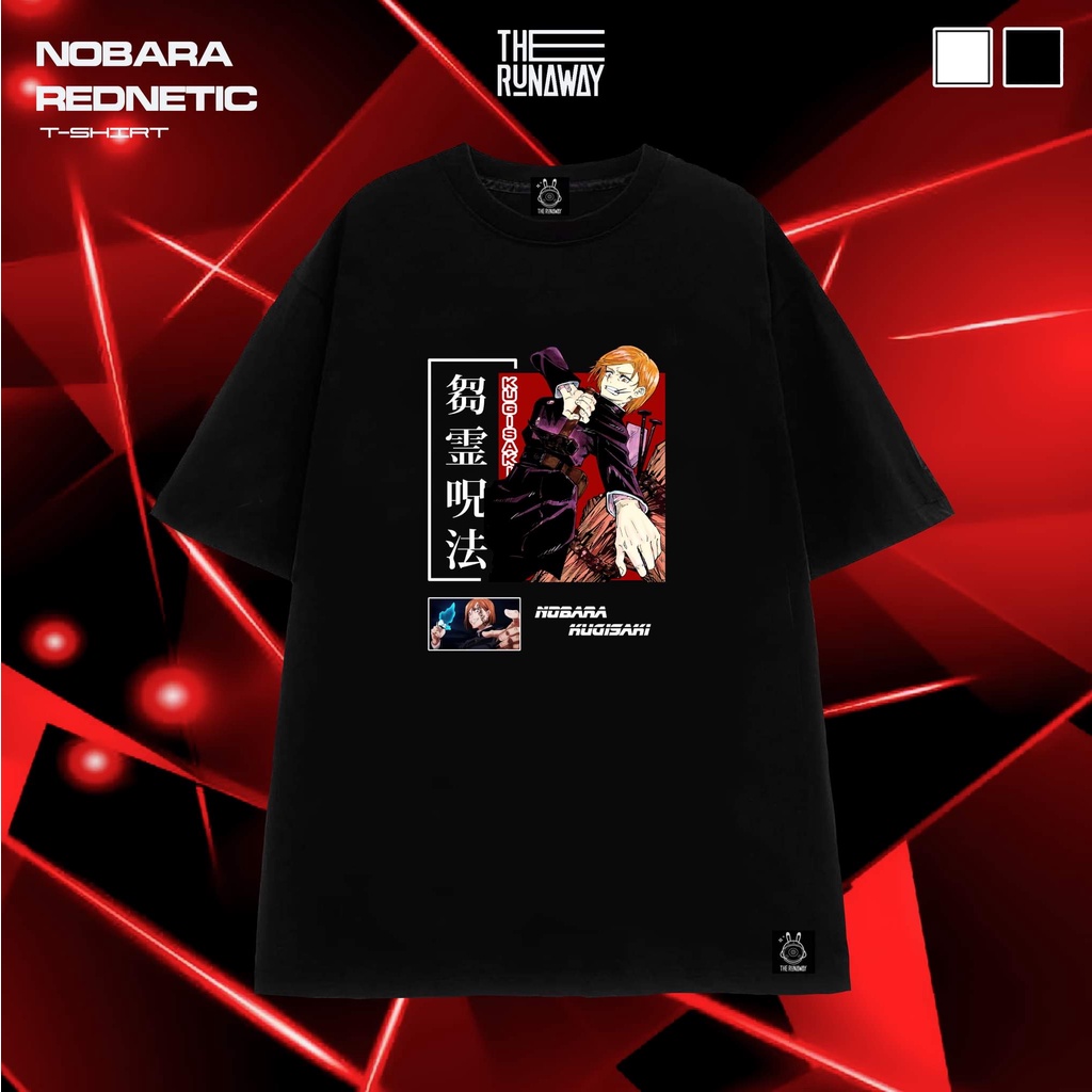 Áo phông Jujutsu Kaisen - Nobara Rednetic Cotton 100% cho Nam / Nữ