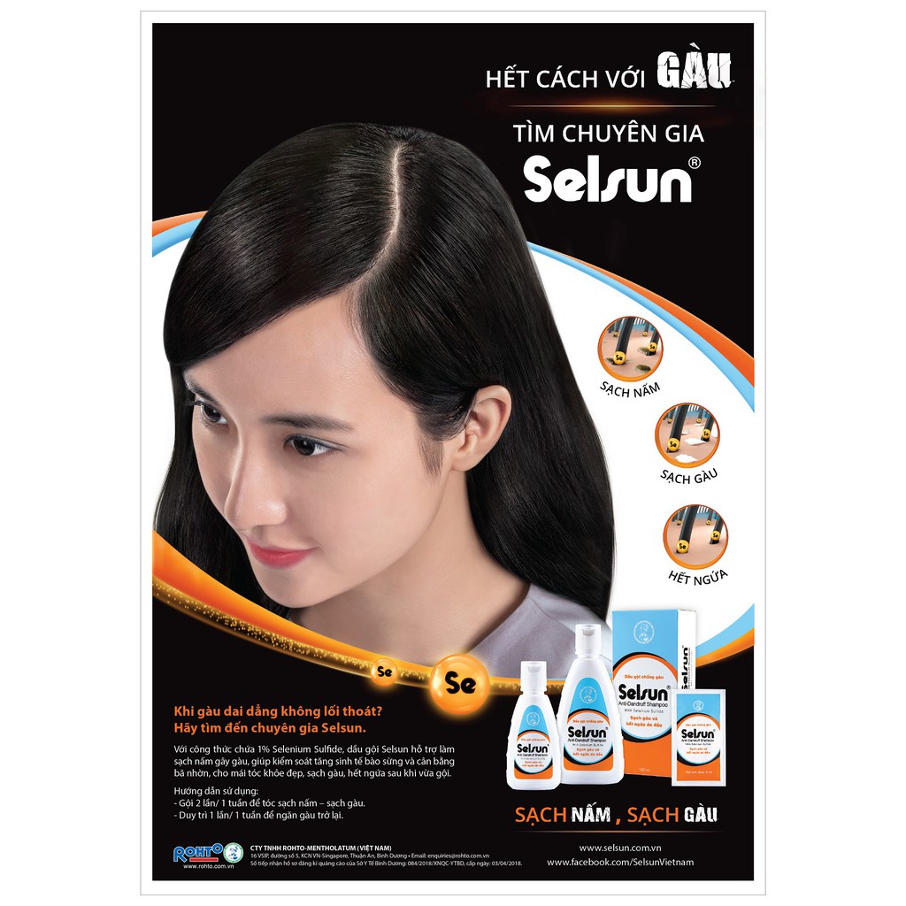 Dầu xả dưỡng tóc Selsun Anti-Dandruff Conditioner 30Shine phân phối chính hãng dưỡng tóc toàn diện