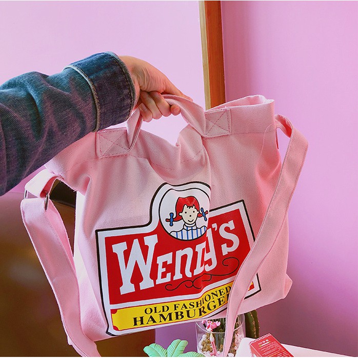 TÚI TOTE WENDY HAMBURGERS