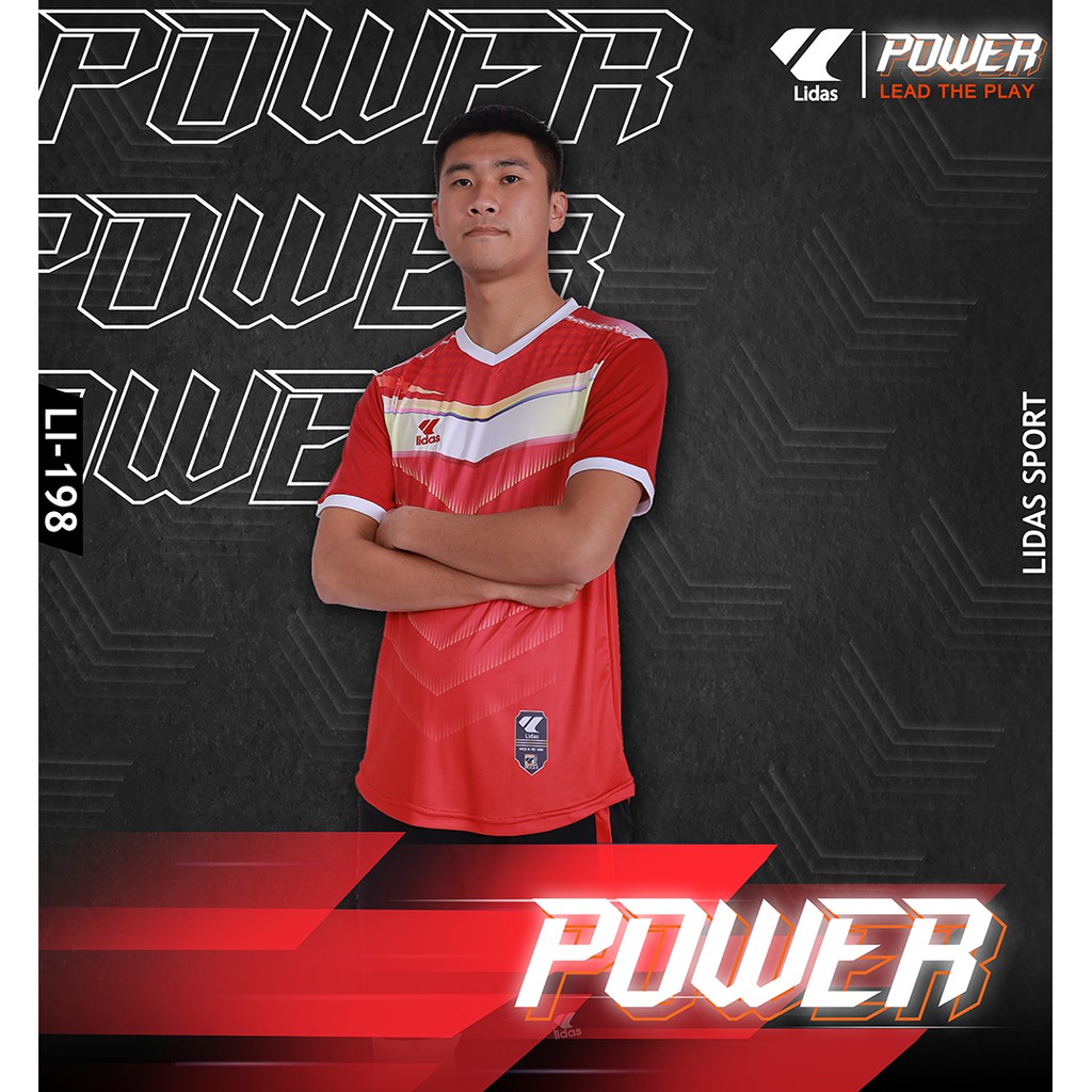 [nhận in tên số] Bộ quần áo thể thao đá bóng, đá banh, áo bóng đá Nam - Nữ LIDAS POWER