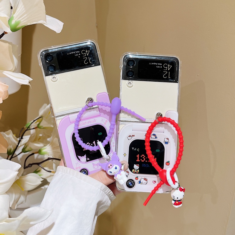 Ốp Lưng Hình Hoạt Hình Cho Samsung Galaxy Z Flip 3 Flip 4 Flip Z Flip2