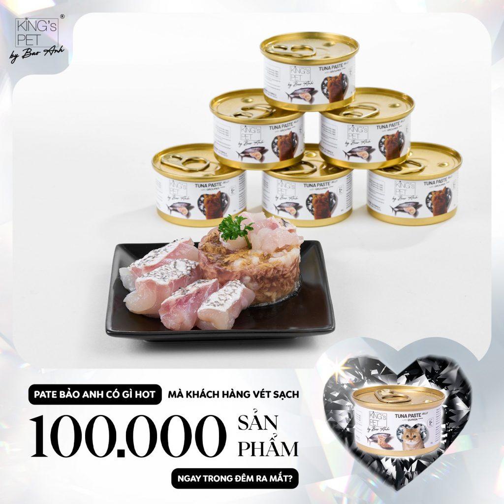 Pate KING'S PET Jelly by Bảo Anh Cho Mèo Từ 1 Tháng Tuổi