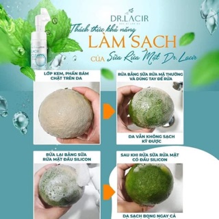 Sữa rửa mặt bạc hà kiềm dầu dr lacir