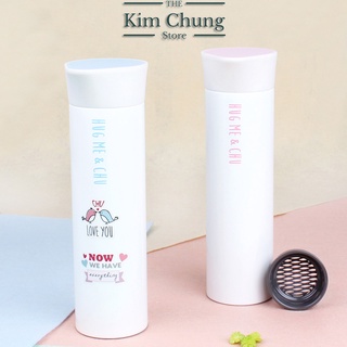 Bình giữ nhiệt Lock&Lock Couple bằng thép không gỉ 400ml LHC4113 - Hàng chính hãng