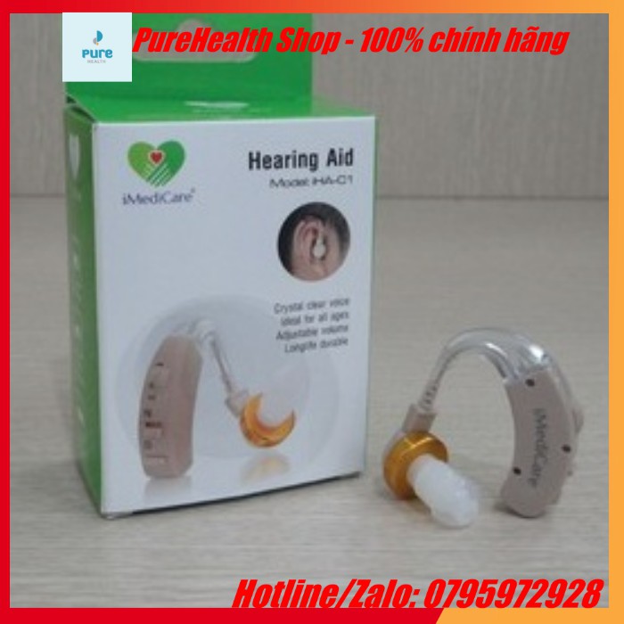 [100% chính hãng]Máy trợ thính iMediCare iHA-C1 [Bảo hành 6 tháng]