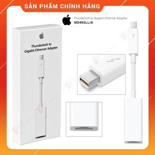 [Chính Hãng Nguyên Seal] Cáp Chuyển Đổi Apple Thunderbolt to Gigabit Ethernet (RJ-45) 10/100/1000BASE-T [MD463]
