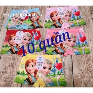 Quần chíp cho bé gái, Quần chíp đùi cho bé gái, Chip đùi elsa cho bé gái