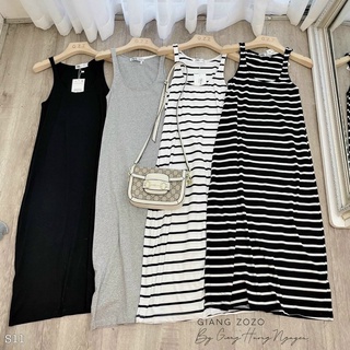 Đầm maxi ba lỗ