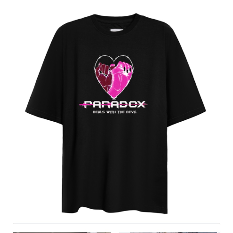 Áo thun Paradox PROMISE TEE (Black)