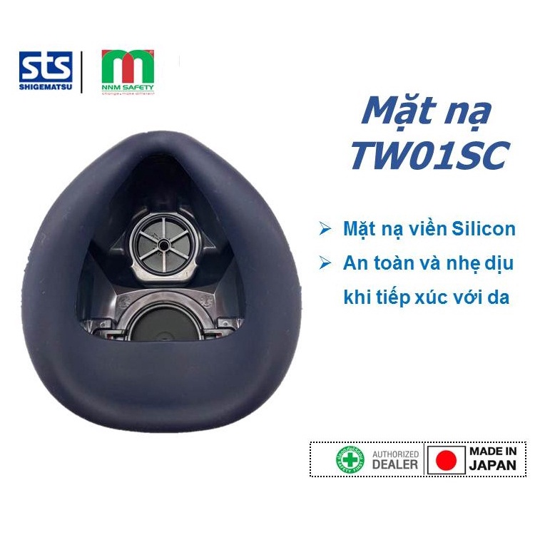 Mặt nạ phòng độc, phòng bụi Nhật Bản - Shigematsu TW01SC
