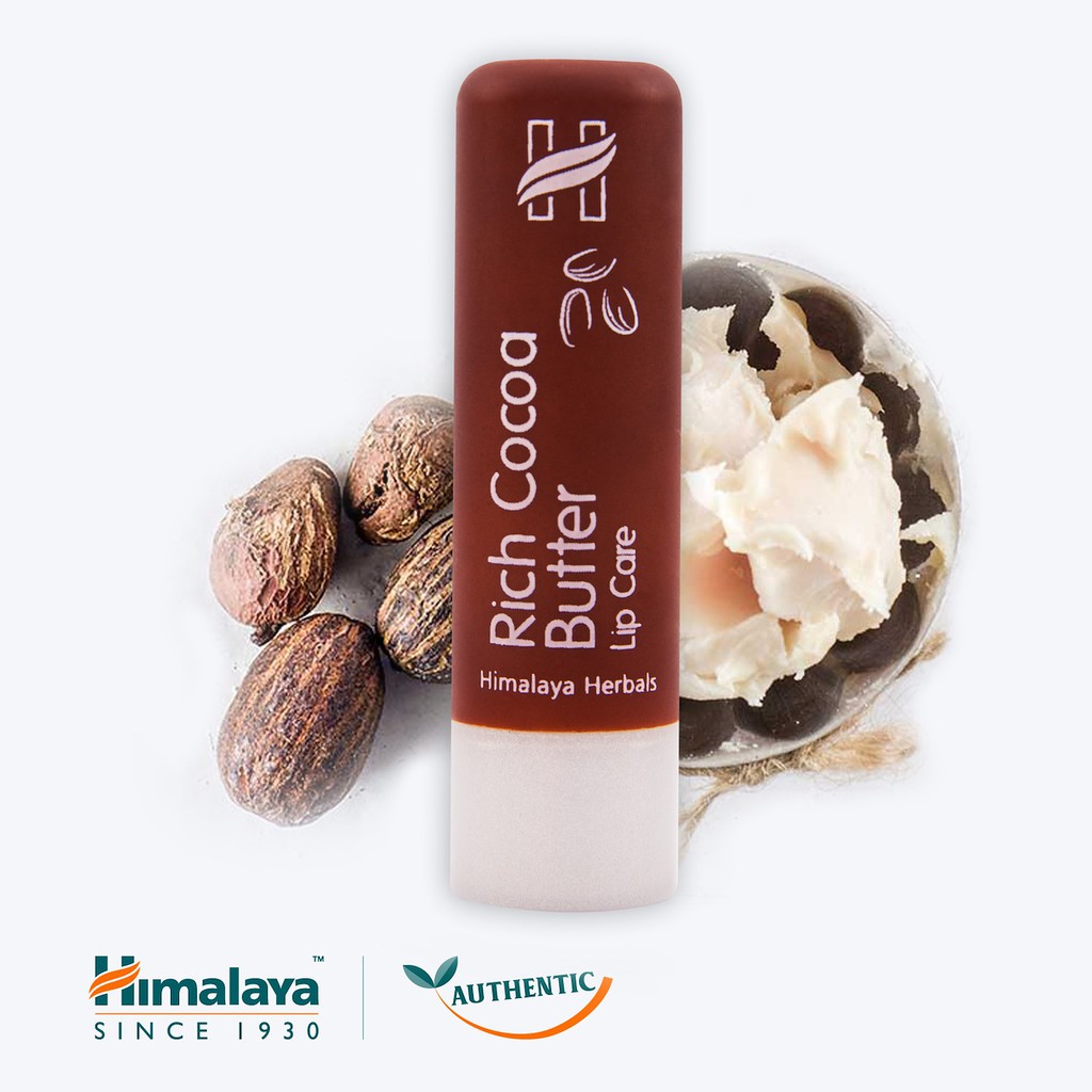 Son Dưỡng Môi Tinh Chất Bơ CaCao Himalaya Rich Cocoa Butter Lip Care 4.5g | BigBuy360 - bigbuy360.vn