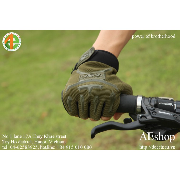 Găng tay hở ngón găng tay chơi thể thao Mechanix