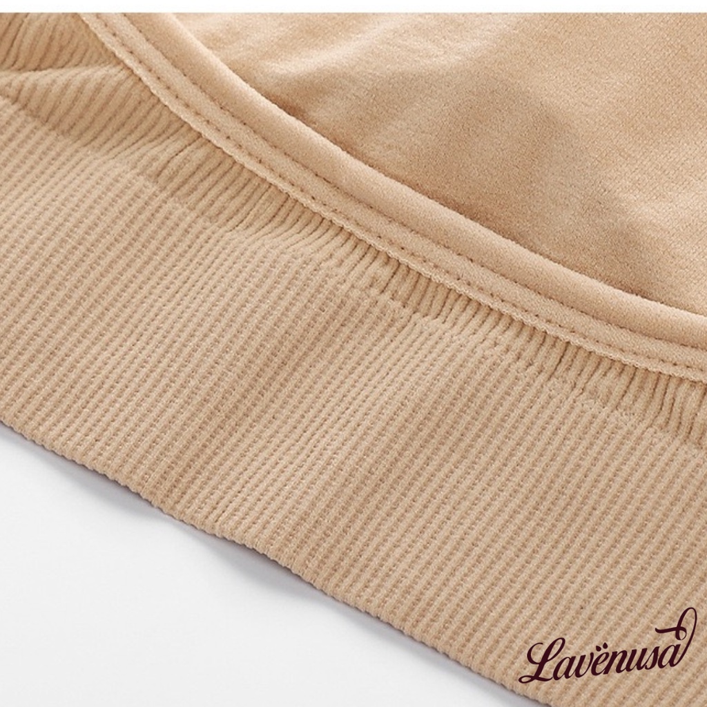 Áo bra yếm croptop nữ gân tăm thoải mái thoáng mát thấm hút tốt LAVENUSA AL69