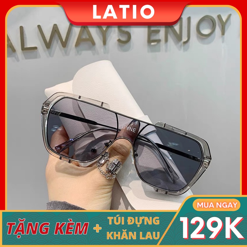 Kính mát thời trang LATIO Cao Cấp BST News 2023 với thiết kế màu sắc ấn tượng mang lại sự trẻ trung năng động - KM32