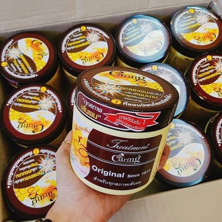 Kem ủ tóc Caring Hair Treatment Wax 500ml - Thái Lan