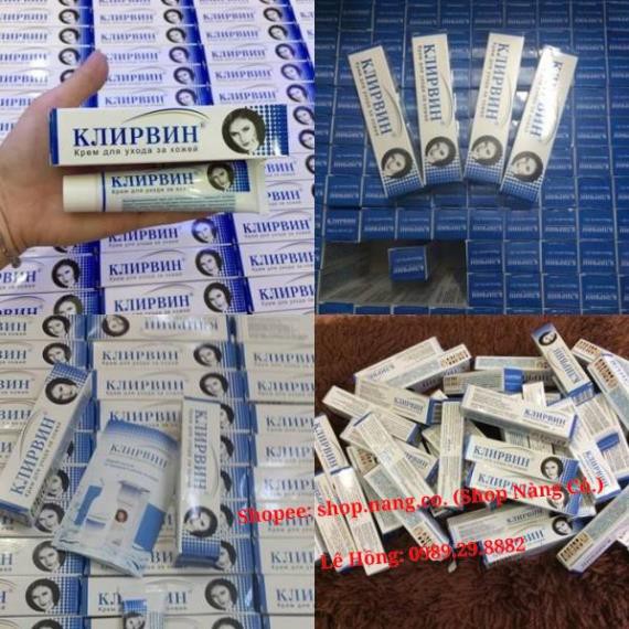 Kem Sẹo Nga Klirvin - Xóa sẹo, thâm, rạn da... Giúp phục hồi các tổn thương trên da, thúc đẩy tái tạo da