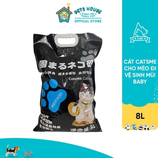 [Mã LT50 giảm 50k đơn 250k] Cát vệ sinh cho mèo Catsme 8L