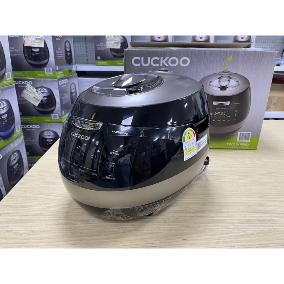 [Mã ELHADEV giảm 4% đơn 300K] [BẢO HÀNH 24 THÁNG]Nồi Cơm Cao Tần Áp Suất CUCKOO AHXB1060FD 1.8L (Nội Địa Hàn)