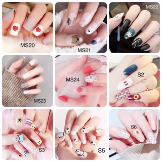 Móng Giả Nail 24 Móng [Nhắn Tin để chọn Mẫu]