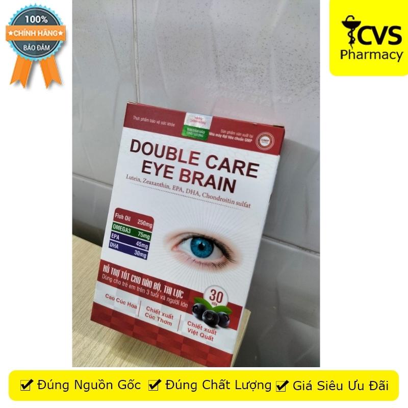 Viên Uống Double Care Eye Brain giúp tăng cường não bộ, bảo vệ mắt  - CVS Pharmacy