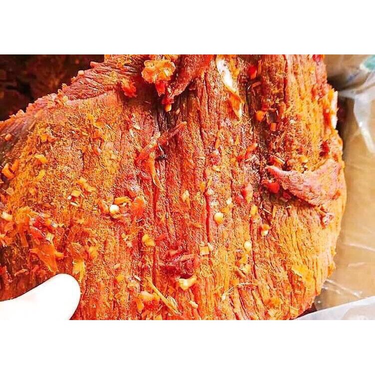 400g khô bò miếng mềm chuẩn bò không pha heo nha chị em