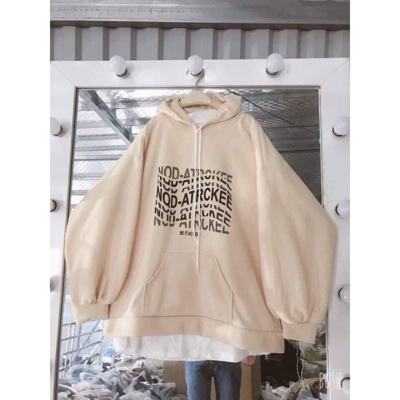 Áo nỉ hoodnie chữ siêu ấm HANA109 | BigBuy360 - bigbuy360.vn