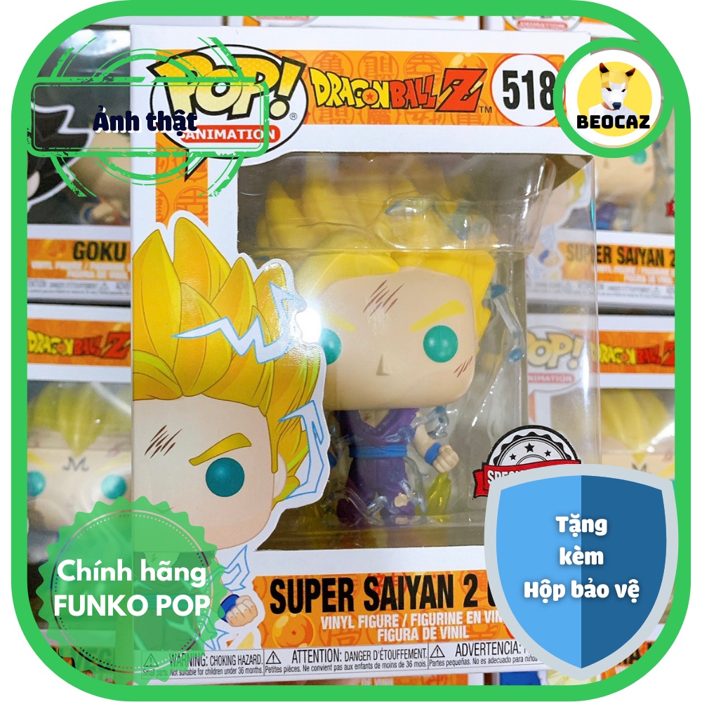 Funko Pop Dragon Balll Chính Hãng Goku Vegito Vegeta Gohan Bảy Viên Ngọc Rồng Dragon Ball tiệm Beocaz Mô hình Anime