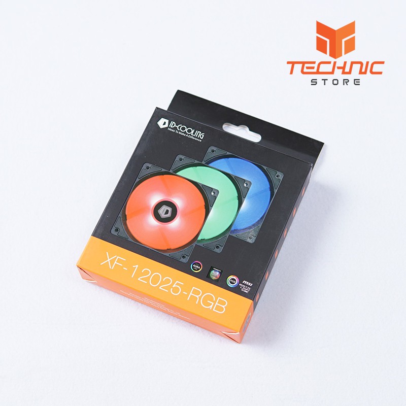 Quạt tản nhiệt ID-Cooling XF-12025-RGB SNOW