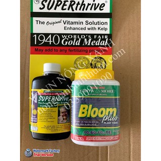 SUPER THRIVE 60ml và phân bón lá 10-60-10