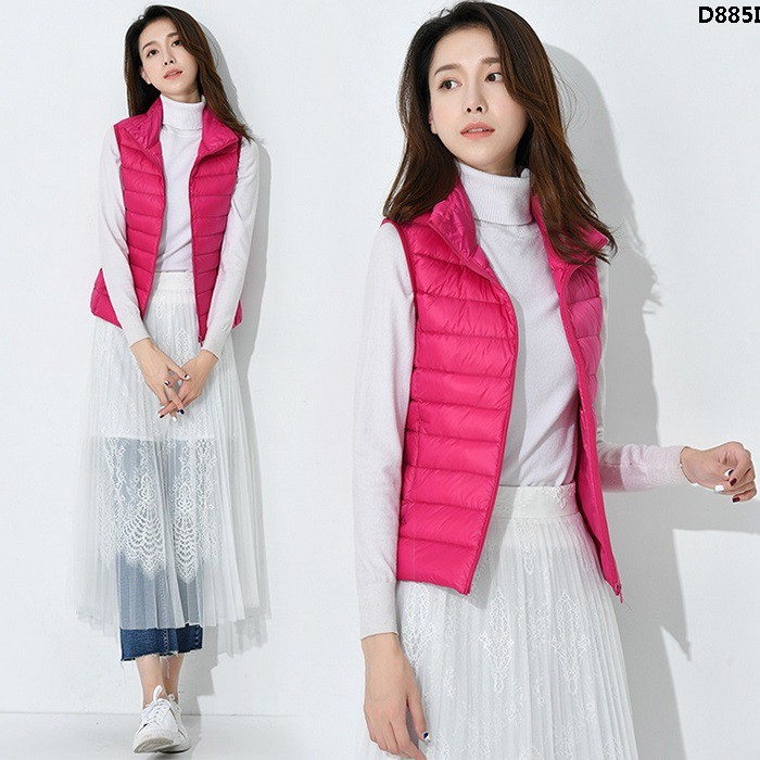 Áo Khoác Phao Sát Nách Dáng Ngắn Cỡ Lớn Thời Trang Mùa Đông Cho Nữ | BigBuy360 - bigbuy360.vn