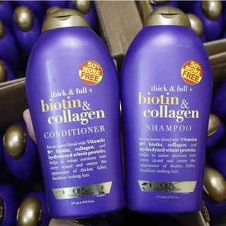 Dầu Gội Biotin Collagen Tím 577ml