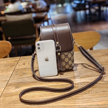 TÚI ĐỰNG ĐIỆN THOẠI ♥️FREESHIP♥️ TÚI ĐEO CHÉO NỮ DA MỀM SPB 58