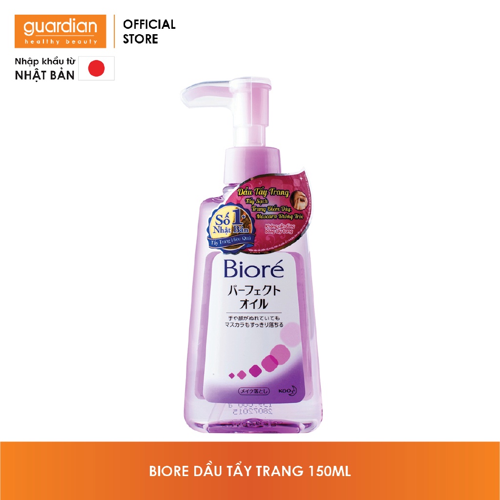 Dầu Tẩy Trang Bioré Cho Mọi Loại Da 150ml