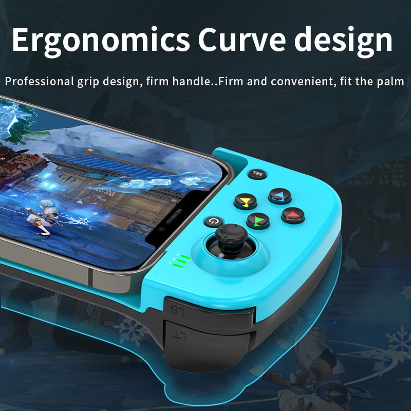 Tay Cầm Chơi Game Không Dây BT 5.0 Cho Điện Thoại Android IOS