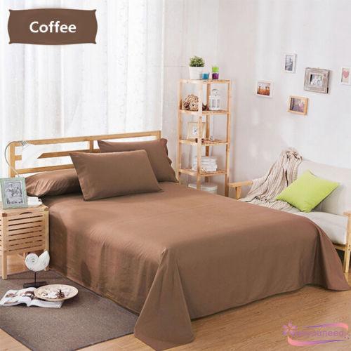 Bộ ga giường dạng vỏ gối ay2 màu đơn giản phong cách đơn giản