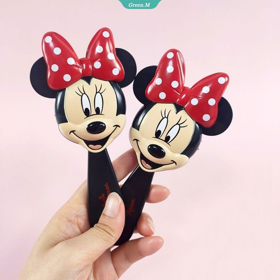 DISNEY Lược Chải Tóc Hình Chuột Mickey Minnie 3D Ngộ Nghĩnh Dành Cho Bé Gái