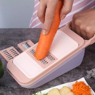 Dụng cụ bào củ quả lưỡi thép không rỉ có khay đựng - dụng cụ tiên ích - bao rau cu qua -