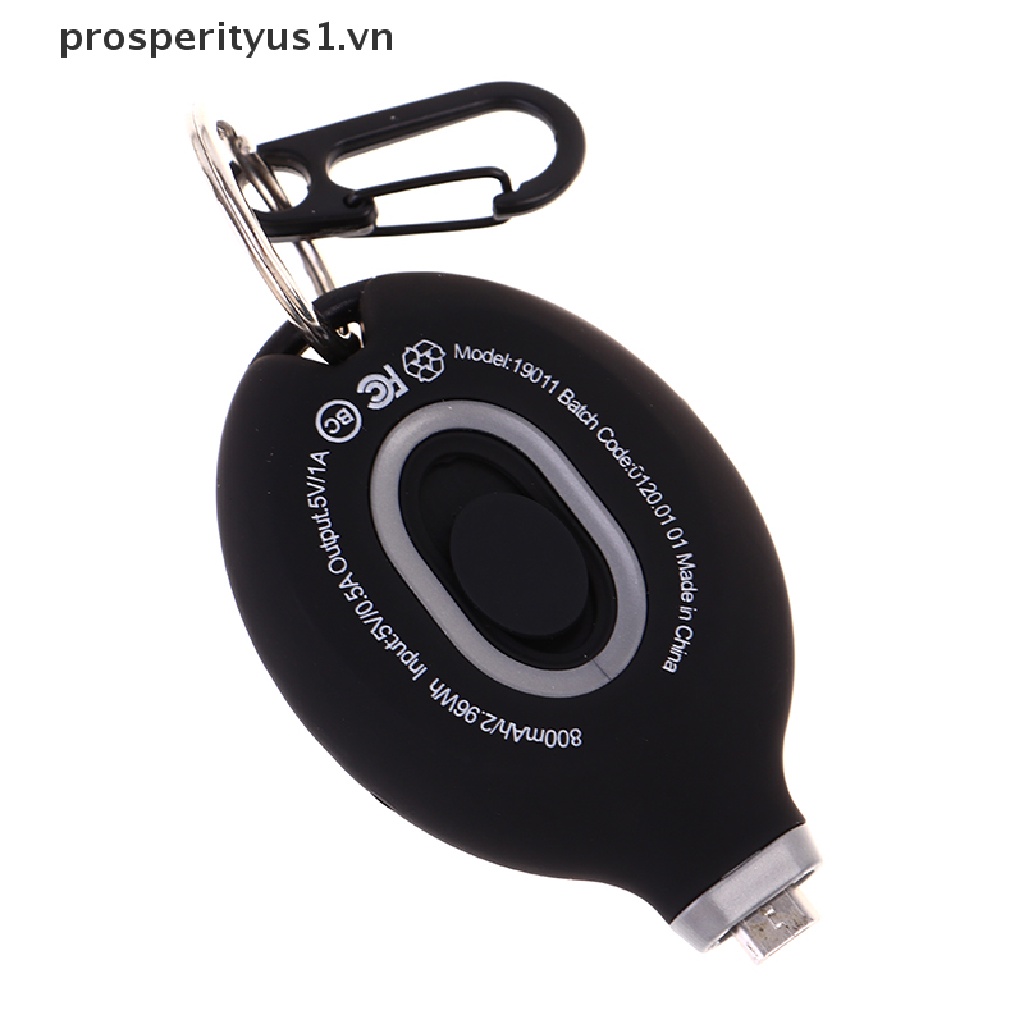 Pin Sạc Dự Phòng Mini 800mah Có Móc Khóa Chuyên Nghiệp [prosperityus1]