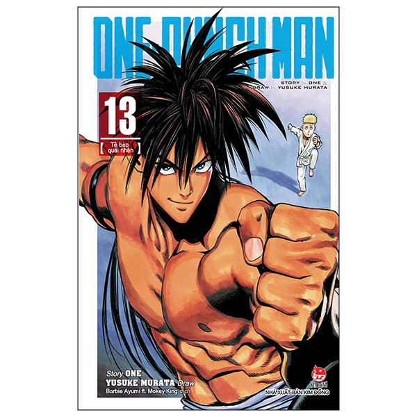 Sách - One-Punch Man Tập 13: Tế Bào Quái Nhân (Tái Bản 2019)