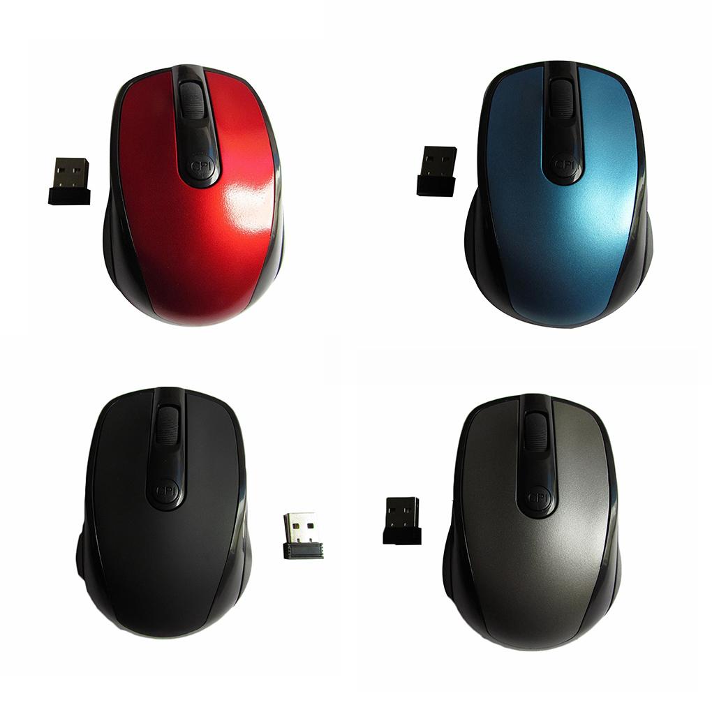 Chuột Gaming Không Dây 2 4Ghz 1600DPI TùY ChỉNh 4 NúT BấM