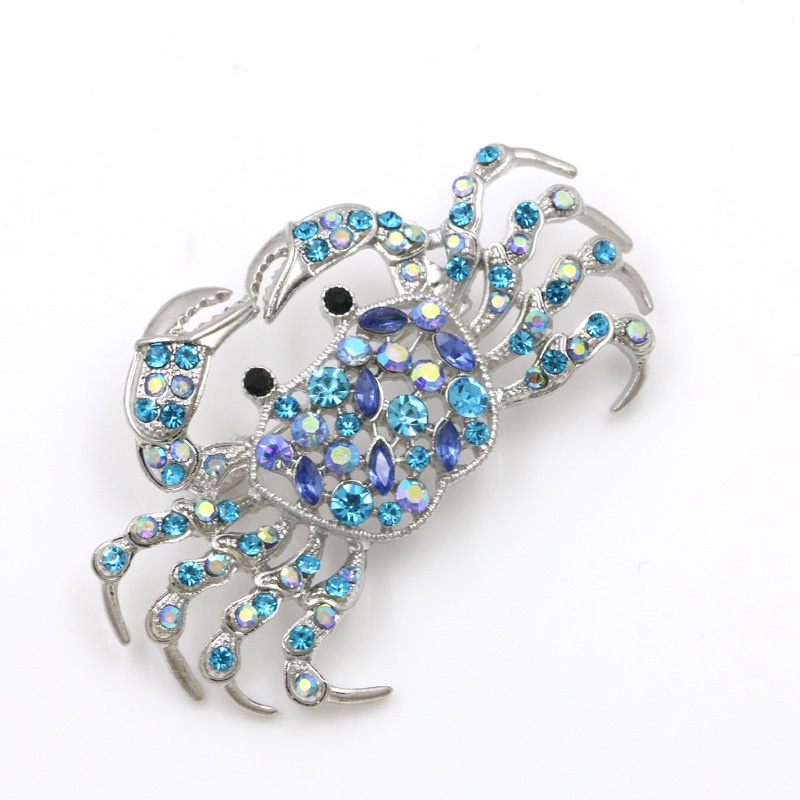 Ghim Cài Áo Hình Chú Cua Đính Đá Thời Trang