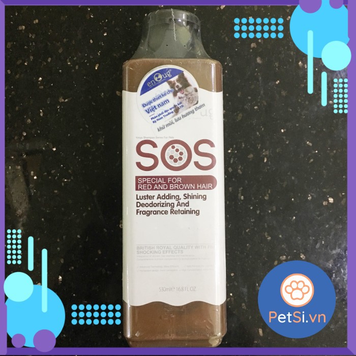 Sữa tắm SOS [Chính hãng Cty Kỳ Nam] dành cho chó mèo