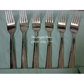 Set 6 dĩa inox cao cấp